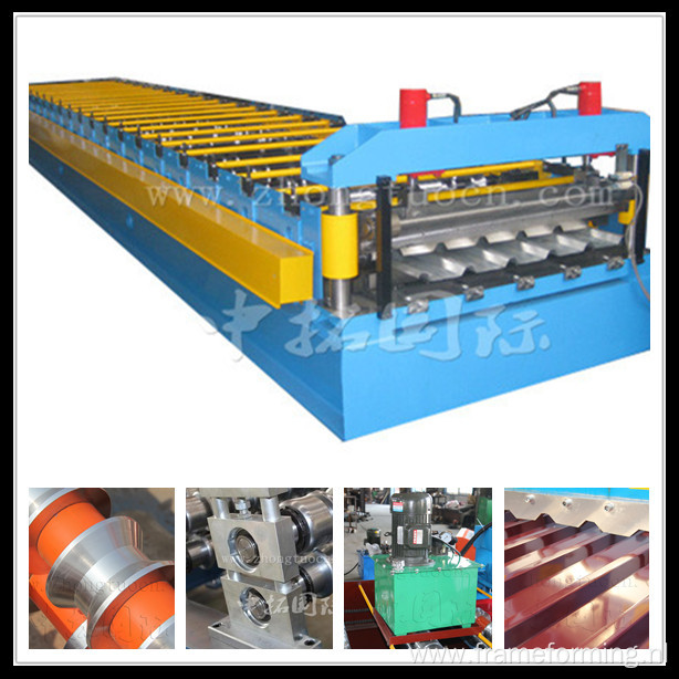 galvanized sheet roofing roll forming machinery