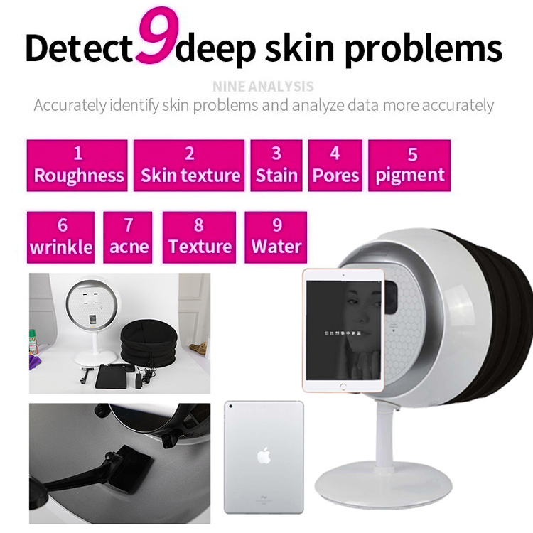 skin analyzer machine facial/skin analyser scanner home use skin analyze