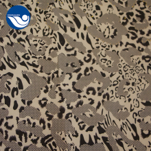 Oxford Mini Matt Leopard Printed Polyester Fabric
