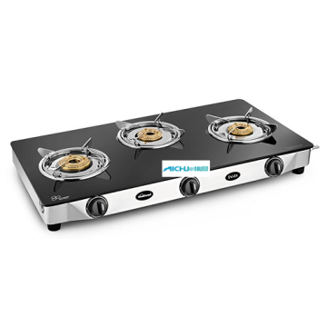 Pride 3 Burner Toughened Glass Cooktop