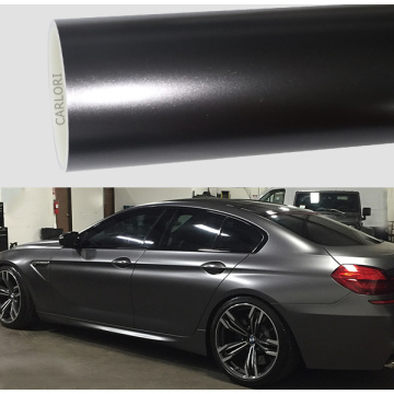 Satin Miotalach Dark Grey Grey Wrap Vinyl