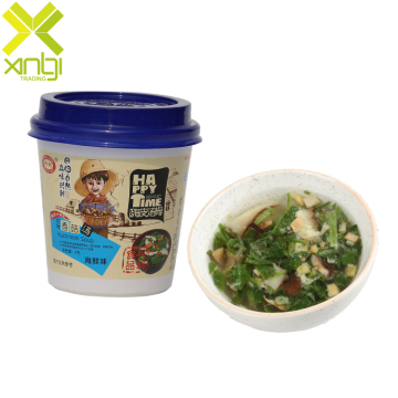 Savory Freeze Dried 6g Cup Packed Seafood Flavour Instant Mushroom Soup