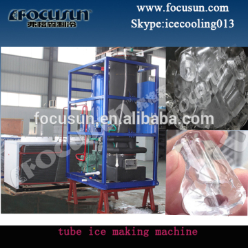 Focusun 5tons tube ice machine tube ice maker tube ice making machine tube ice manufacturing plant