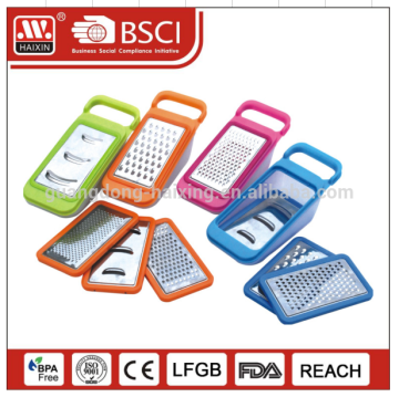 Plastic multi function grater set