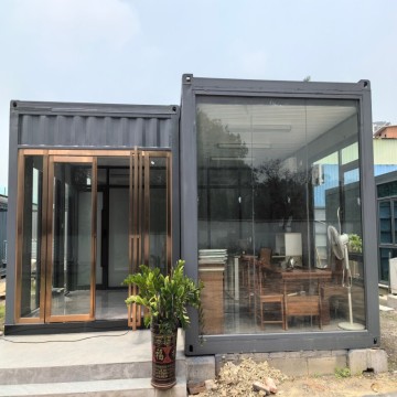 Portable Glass House Container Office