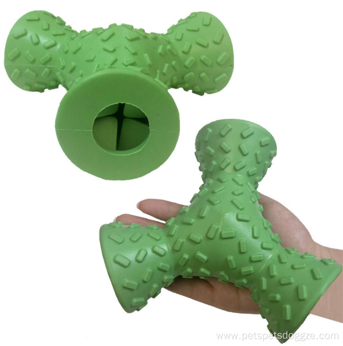 Hot selling interactive rubber food dog ball toys