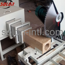 Sawdust recycling wood pallet feet making machine