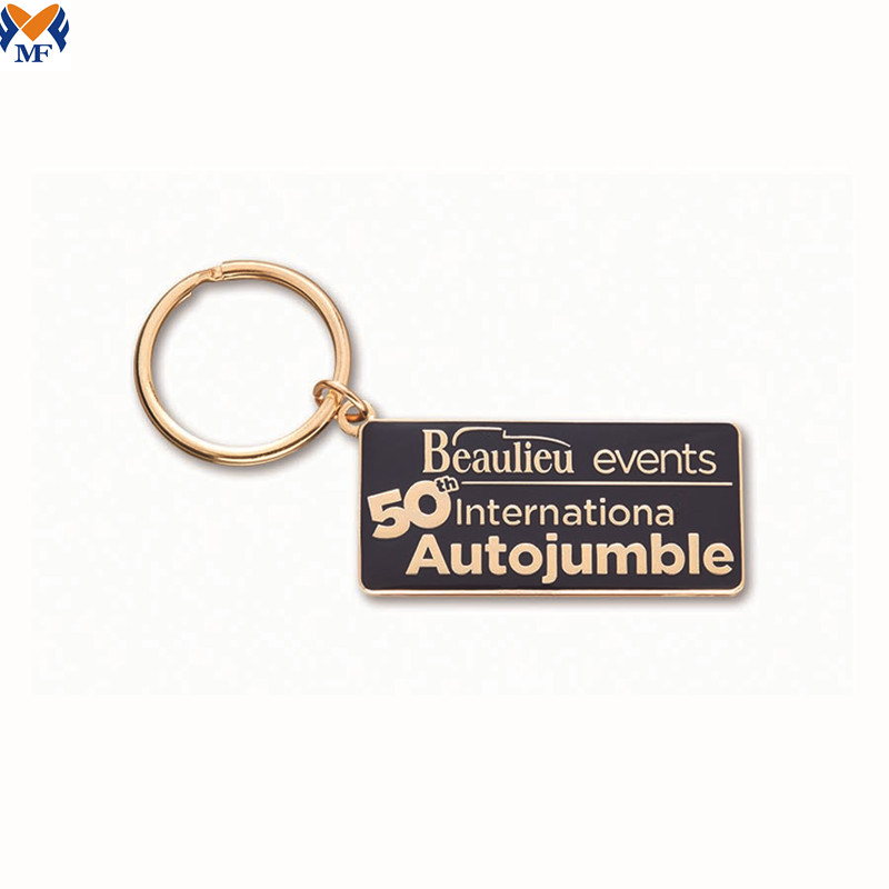 Metal Craft Custom Logo Emamel Keyring