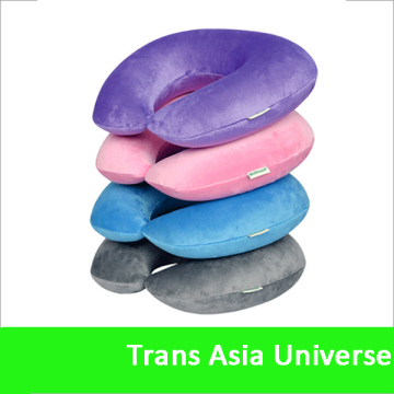 Hot Selling Promotional inflation u-neck pillow
