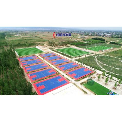 Outdoor Basketball Court Flooring Interlocking Court Tiles