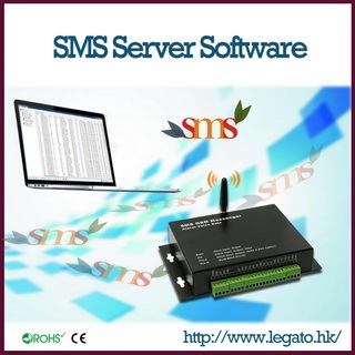 SMS alarm data logger with Server Software