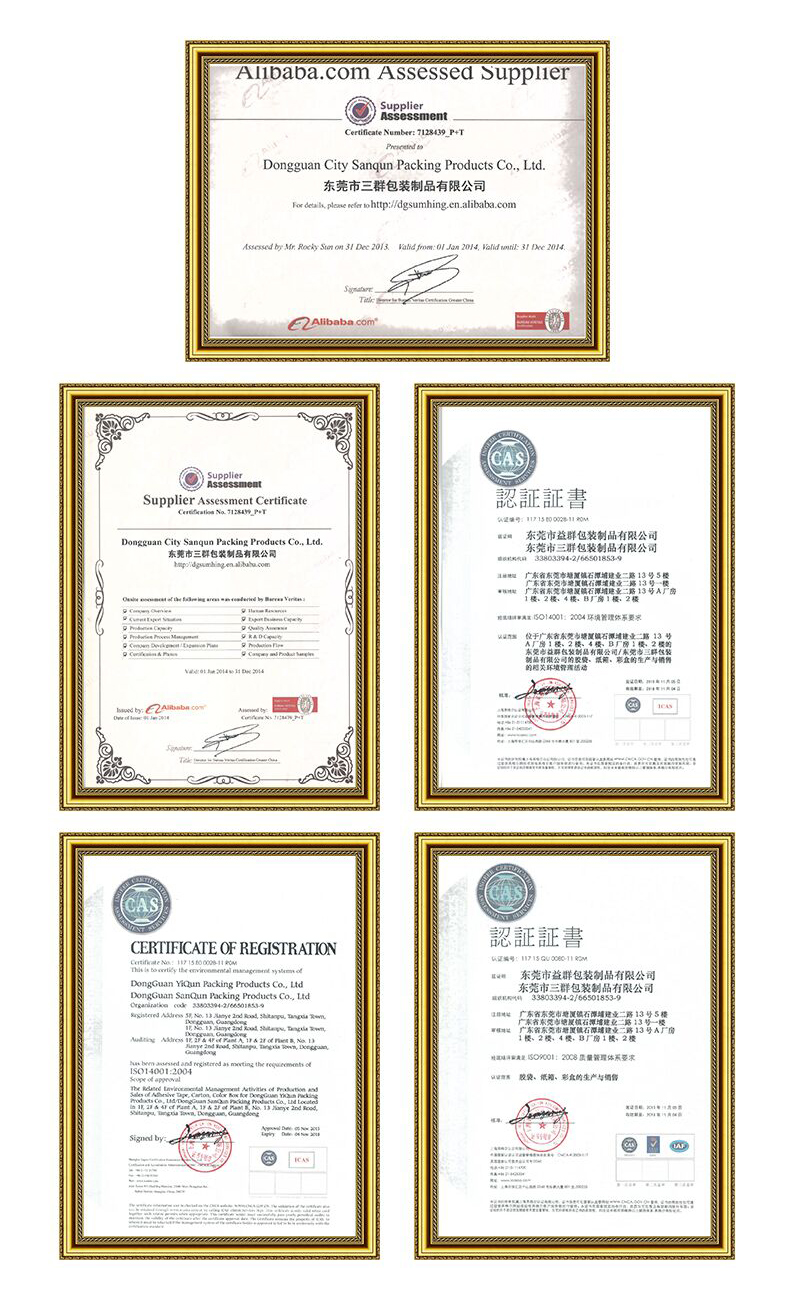 Certificado Certificate