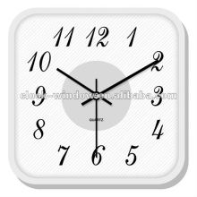 Square Plastic Promotional Quartz Wall Clock /quartz clock / decorative wall clock,plastic wall clock