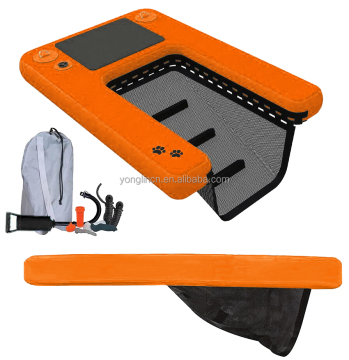 Portable Inflatable Boat Ramp: Floating Climb Platform for Dogs in Water