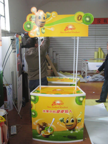 Plastic sales promotional display stands