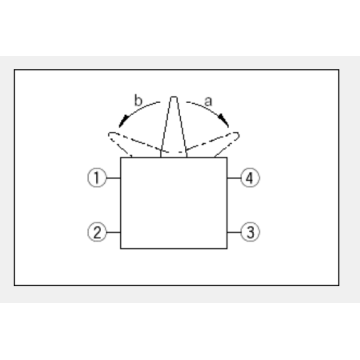 Small two-way perception Detection switch
