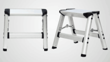 Aluminum ladder step stool