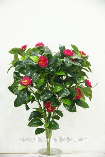 factory wholesale decorative artificial flowering plant tree for sale