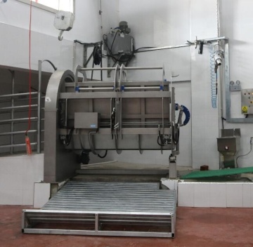 Butcher Equipment for Cattle and Cow Slaughter in Beef Production