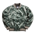 High Quality Satin Varsity Jacket Mens Wholesale Custom