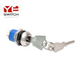 Yeswitch 19mm IPX5 S2015 διακόπτη κλειδιού κατά της βανδάλης κλειδί