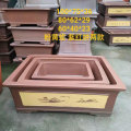 Extra grande Yixing Raso Bonsai Pots