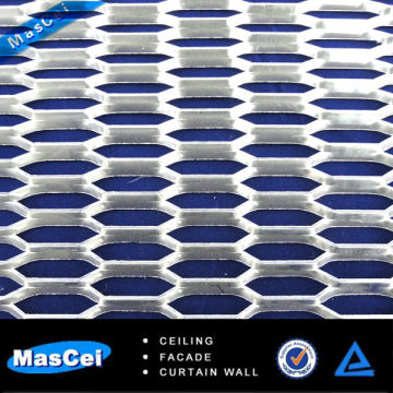 Garage ceiling panels / decorative ceiling and Stretched decorative ceiling aluminum mesh