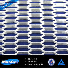 Garage ceiling panels / decorative ceiling and Stretched decorative ceiling aluminum mesh
