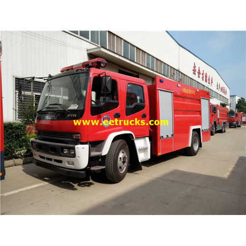 ISUZU 5000L Pump Fire Fighting Trucks
