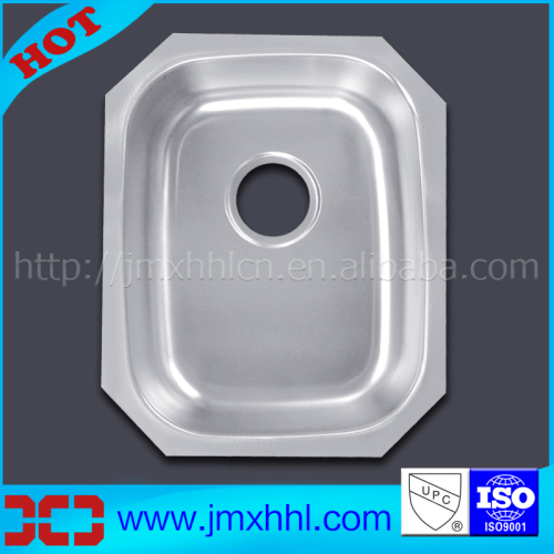 One Bowl Brushed Surface Single Stainless Vanity Steel Kitchen Sink 4738A Jiangmen