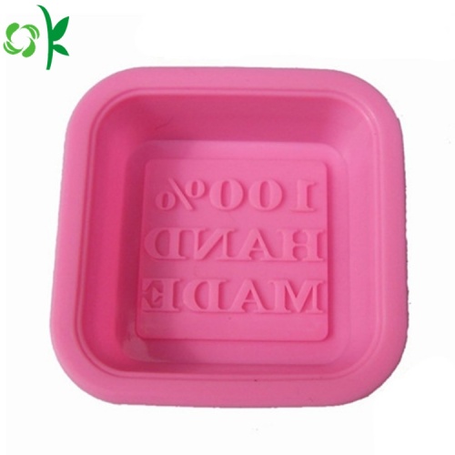 3D Square Mold Silicone Berkualitas Tinggi untuk Sabun