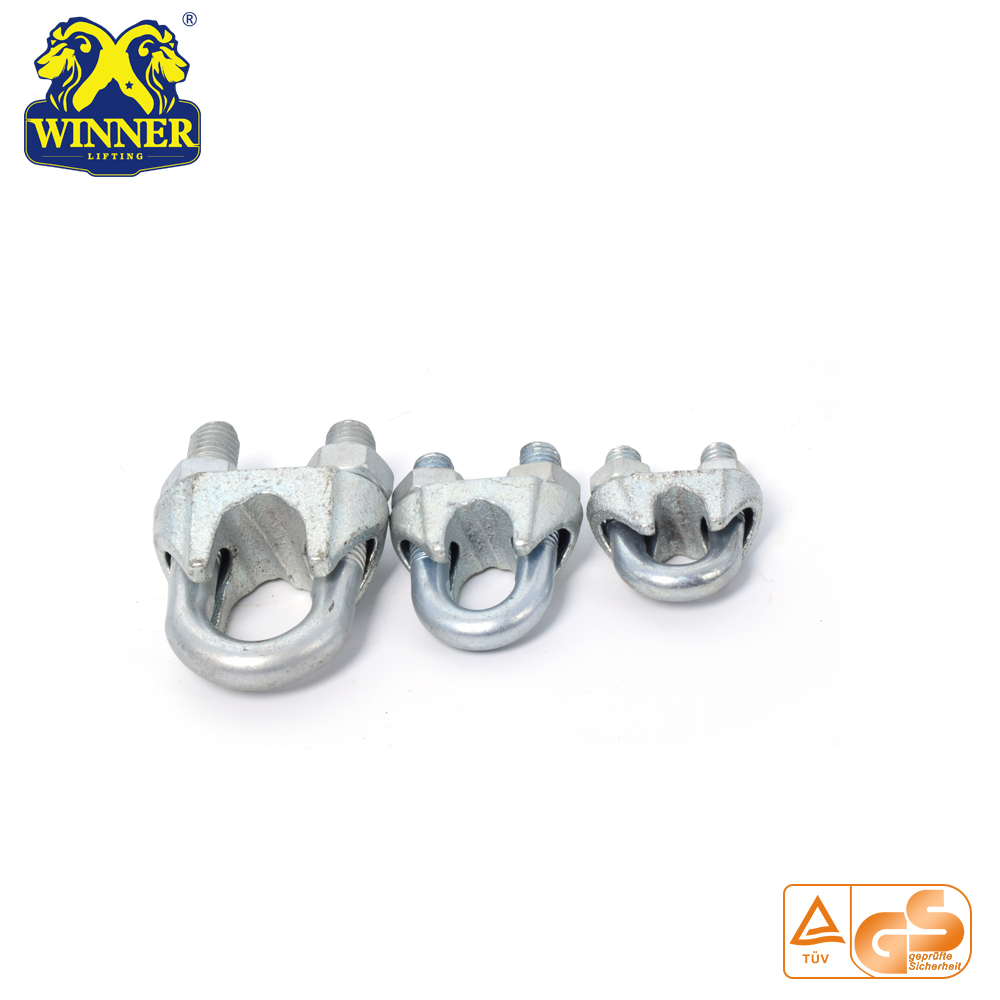 Small Metal Stainless Steel Straight Steel Wire Rope Clip