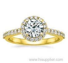 18k Yellow Gold Diamond Ring?