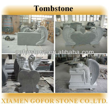 Angel monuments and headstones