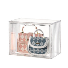Clear Plastic Stackable Magnetic Luxury Handbag Storage & Organizer