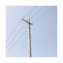 30ft to 40ft Octagonal Galvanized Steel Transmission Poles for Overhead Power Lines