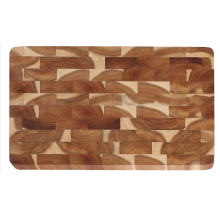 Acacia end grain cutting board
