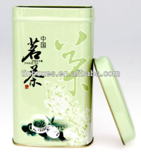flower tin can tea from Fujian province