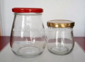 new style 200ml food storage glass jar honey jar