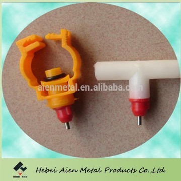 nipple metal poultry drinker for breeding