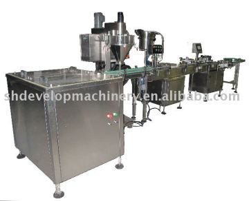 Power bottle filling & packing line