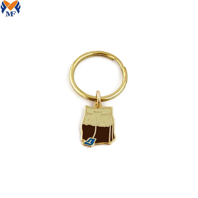 Tea Bag Keychain