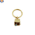 Regali metal metal di marca smalto keyring