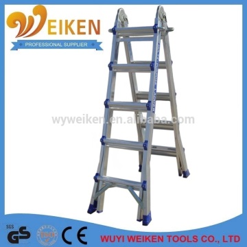 aluminium folding wide step ladder