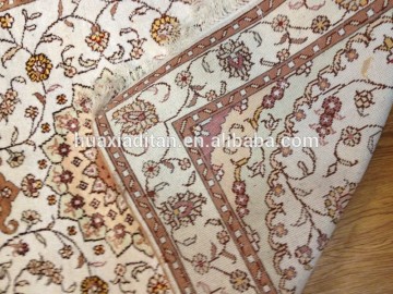 classic persian hand knotted silk rug carpets