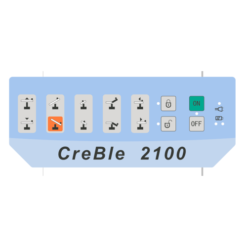 CreBle2100電気多機能操作テーブル