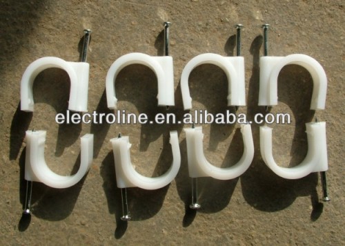 Nail In Cable Clip For Wire & Cable