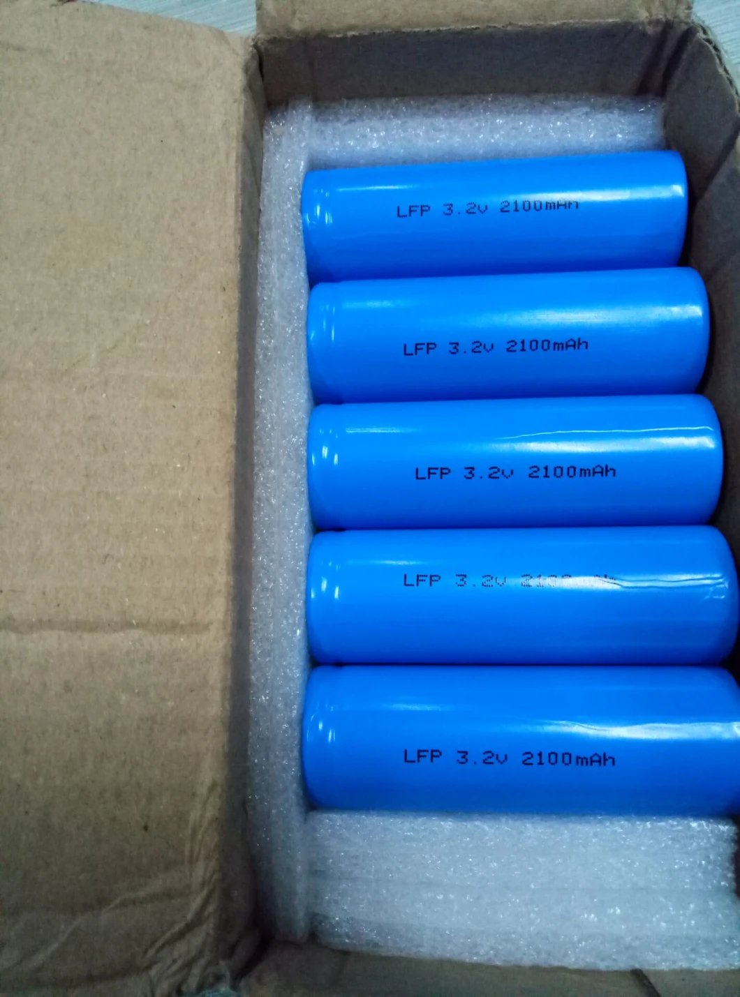 Ifr22650p LiFePO4 Rechargeable Battery Cell 3.2V 2100mAh for Lantern Solar Street Light