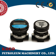 High Precision Manual Oval Gear Flowmeter with Pulser