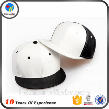 Wholesale plain leather caps without logo